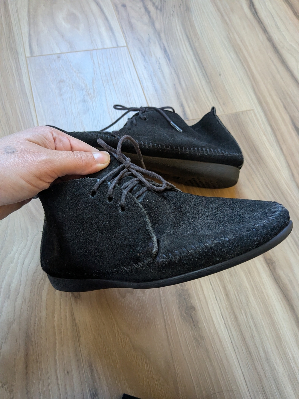 Vintage 90's Minnetonka Leather Booties